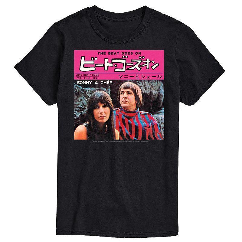 Big & Tall Sonny And Cher Tee, Mens Product Image