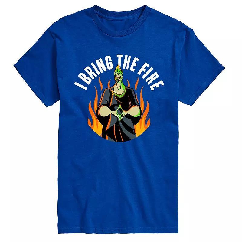 Disneys Villians Big & Tall Hades Graphic Tee, Mens Product Image