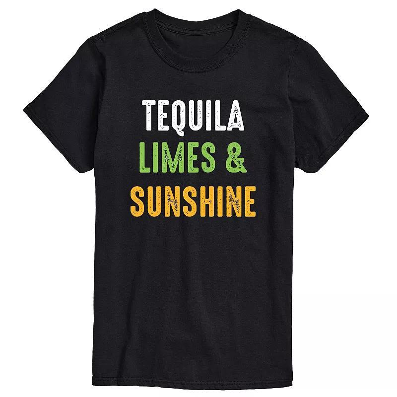 Big & Tall Tequila Limes and Sunshine Tee, Mens Product Image