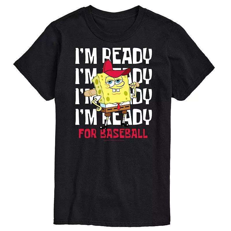 Mens SpongeBob SquarePant Happy Kampers Graphic Tee Product Image