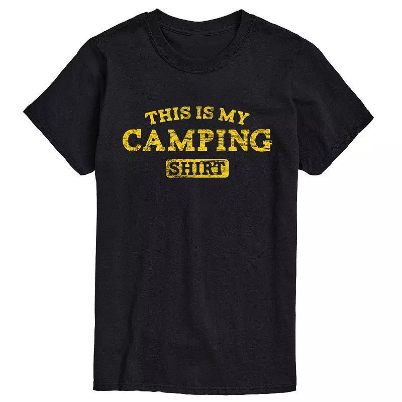 Mens This Is My Camping Shirt Tee Product Image