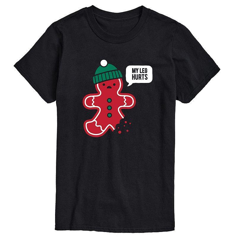 Big & Tall Gingerbread Leg Hurts Tee, Mens product image