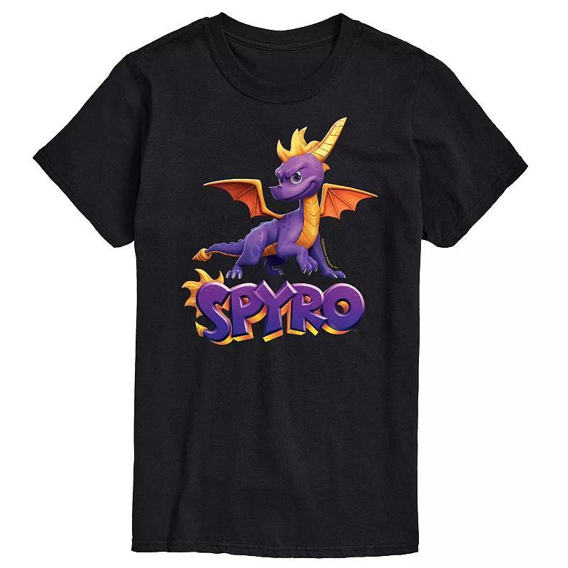 Mens Spyro Pose and Logo Tee Product Image