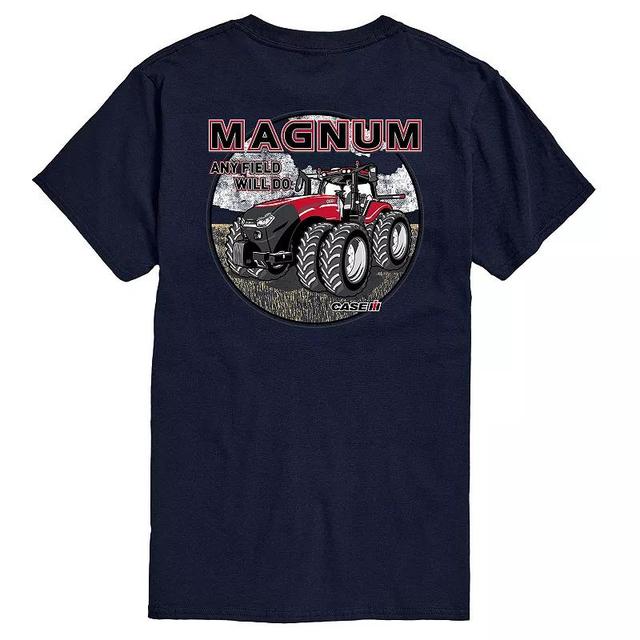 Big & Tall Case IH Any Field Tee, Mens Blue Product Image