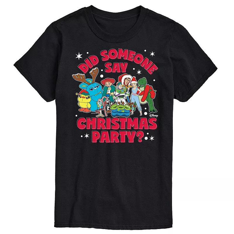 Disney / Pixars Toy Story 4 Mens Christmas Party Graphic Tee Product Image