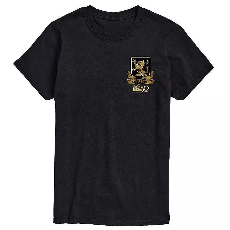 Big & Tall The Godfather Crest Tee, Mens Product Image