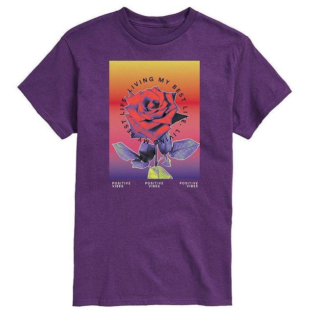 Mens Postive Vibes Tee Product Image