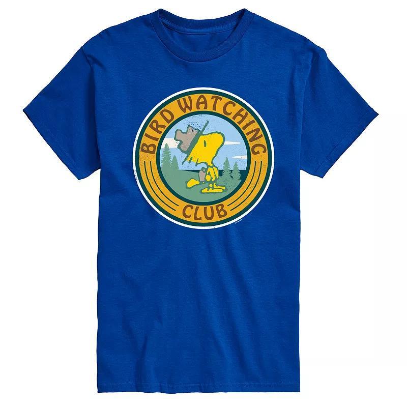 Mens Peanuts Bird Watching Graphic Tee Product Image