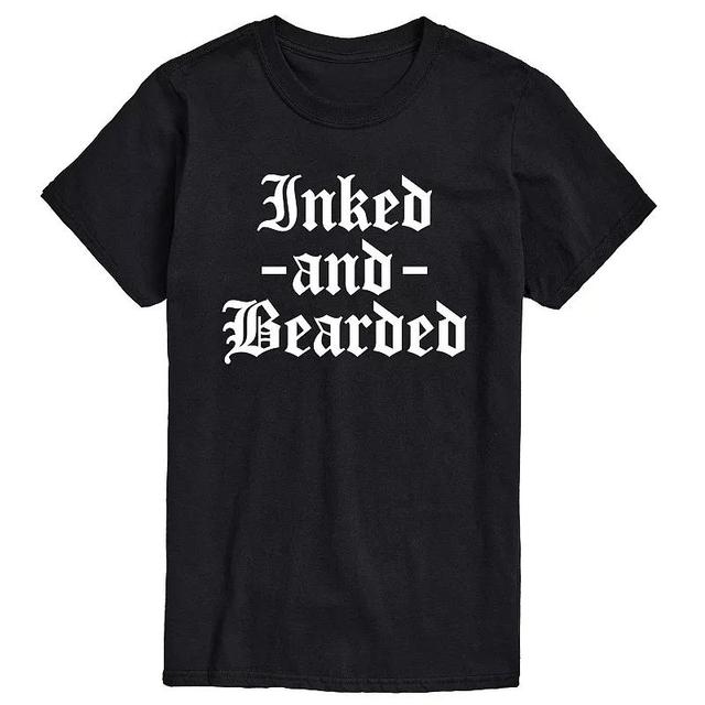 Mens Inked And Bearded Tee Product Image