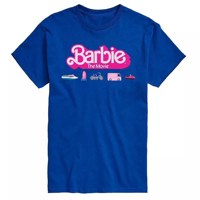 Mens Barbie Theatrical Vehicles Graphic Tee Product Image