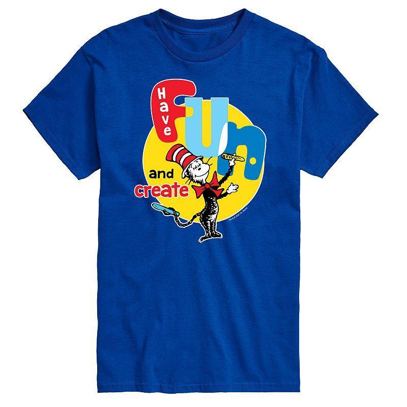 Mens Dr. Seuss Have Fun And Create Tee Product Image