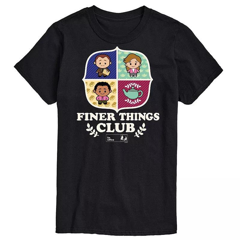 Big & Tall The Office Finer Things Graphic Tee, Mens Product Image