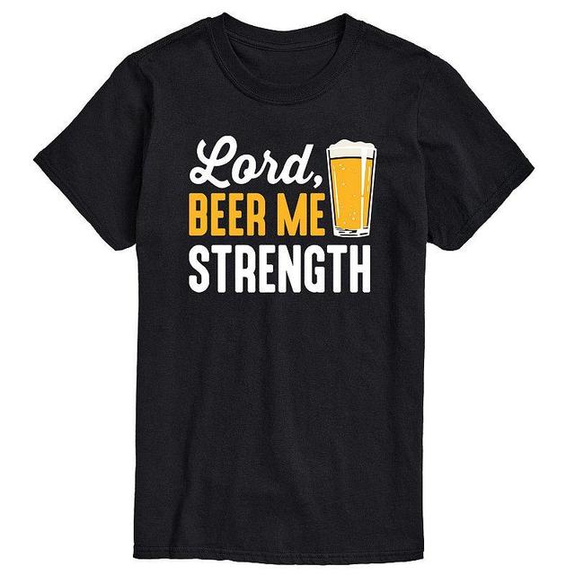 Big & Tall Lord Beer Me Strength Graphic Tee, Mens Product Image