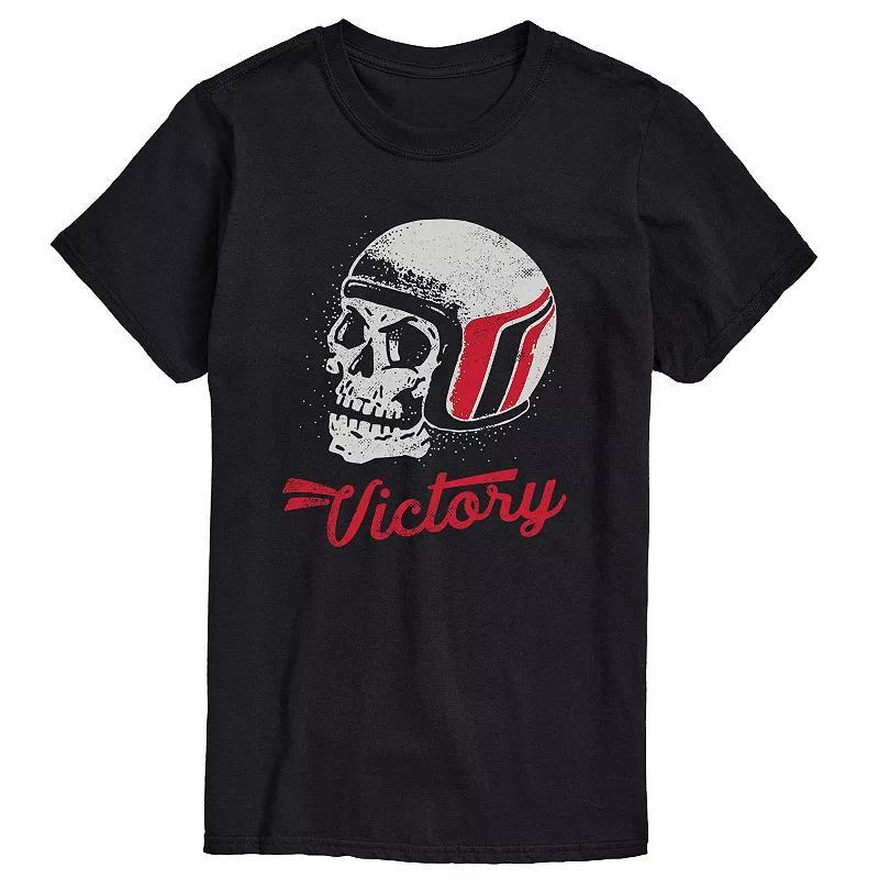 Mens Victory Skull Helmet Tee Product Image