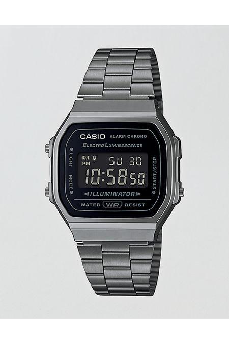 Casio Vintage Contrast -Tone Stainless Steel Bracelet Watch Men's Product Image