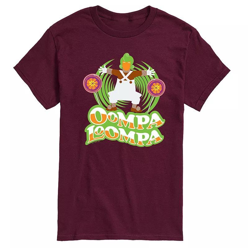 Mens Willy Wonka Oompa Loompa Graphic Tee Product Image