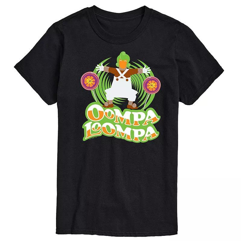 Mens Willy Wonka Oompa Loompa Graphic Tee Product Image