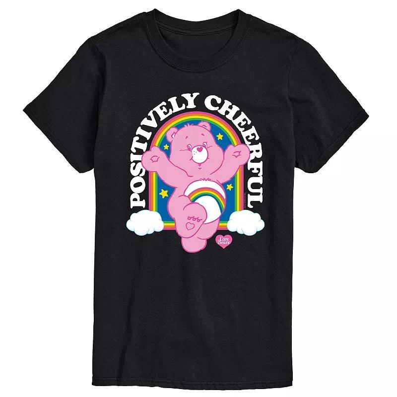 Big & Tall Care Bears Positively Cheerful Graphic Tee, Mens Product Image