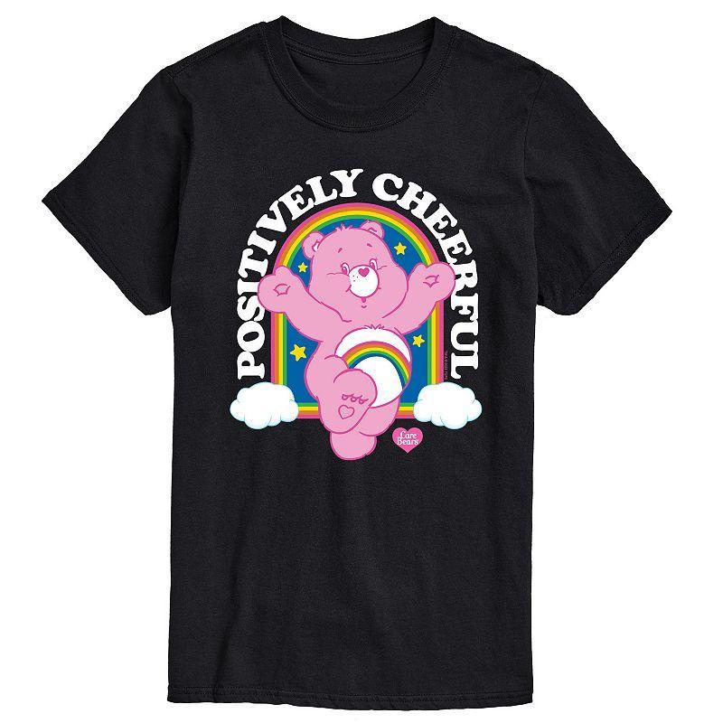 Big & Tall Care Bears Positively Cheerful Graphic Tee, Mens Product Image