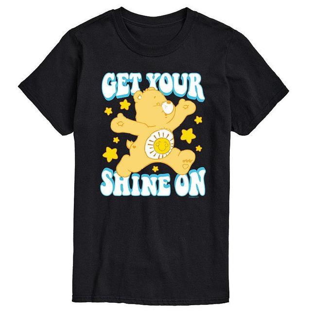 Big & Tall Care Bears Get Your Shine On Graphic Tee, Mens Product Image