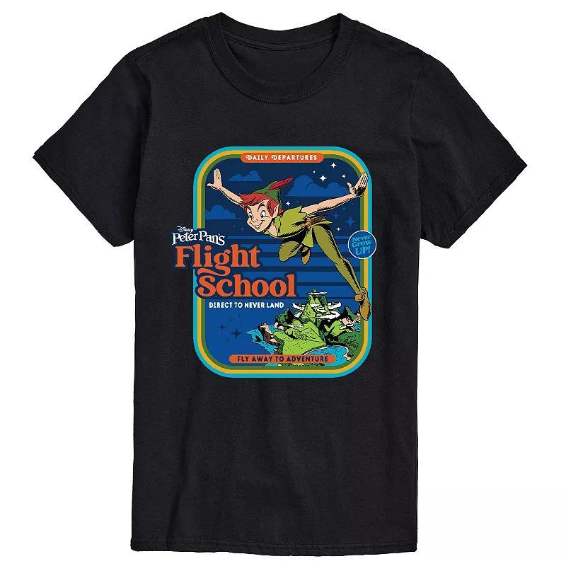 Disneys Peter Pan Big & Tall Flight School Graphic Tee, Mens Product Image