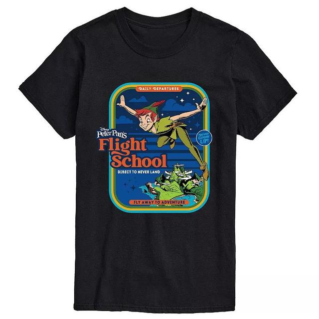 Disneys Peter Pan Big & Tall Flight School Graphic Tee, Mens Product Image