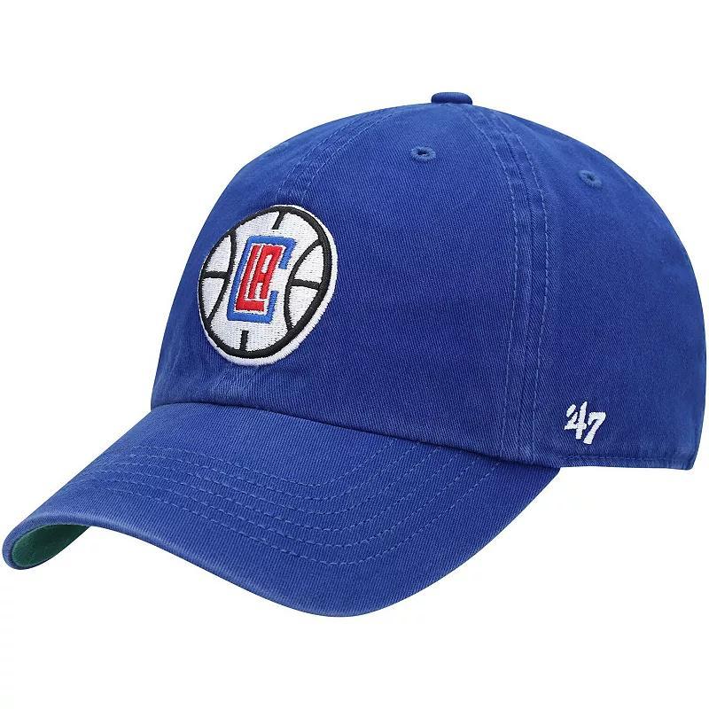 Mens 47 Royal LA Clippers Team Franchise Fitted Hat Product Image