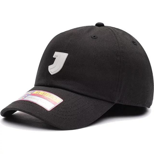 Mens Black Juventus Casuals Adjustable Hat Product Image