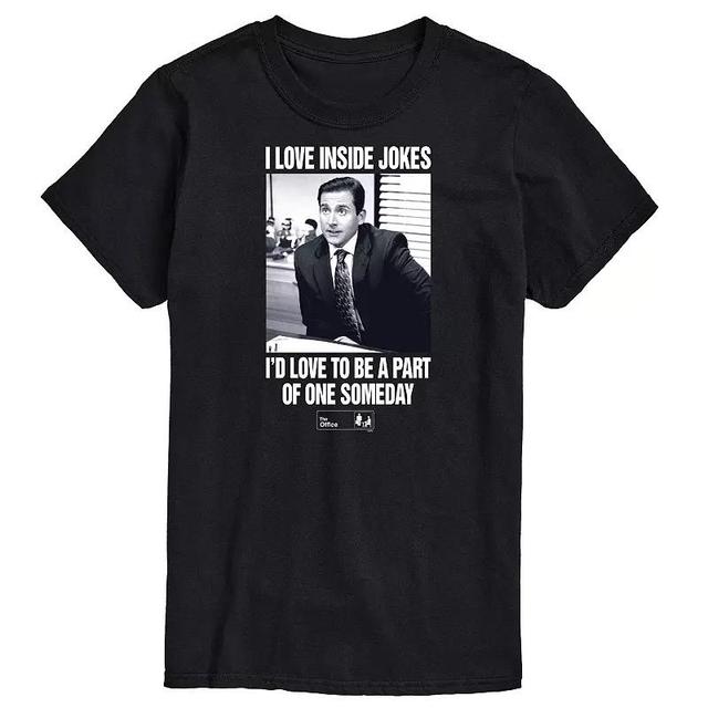 Mens The Office Michael Inside Jokes Tee Product Image