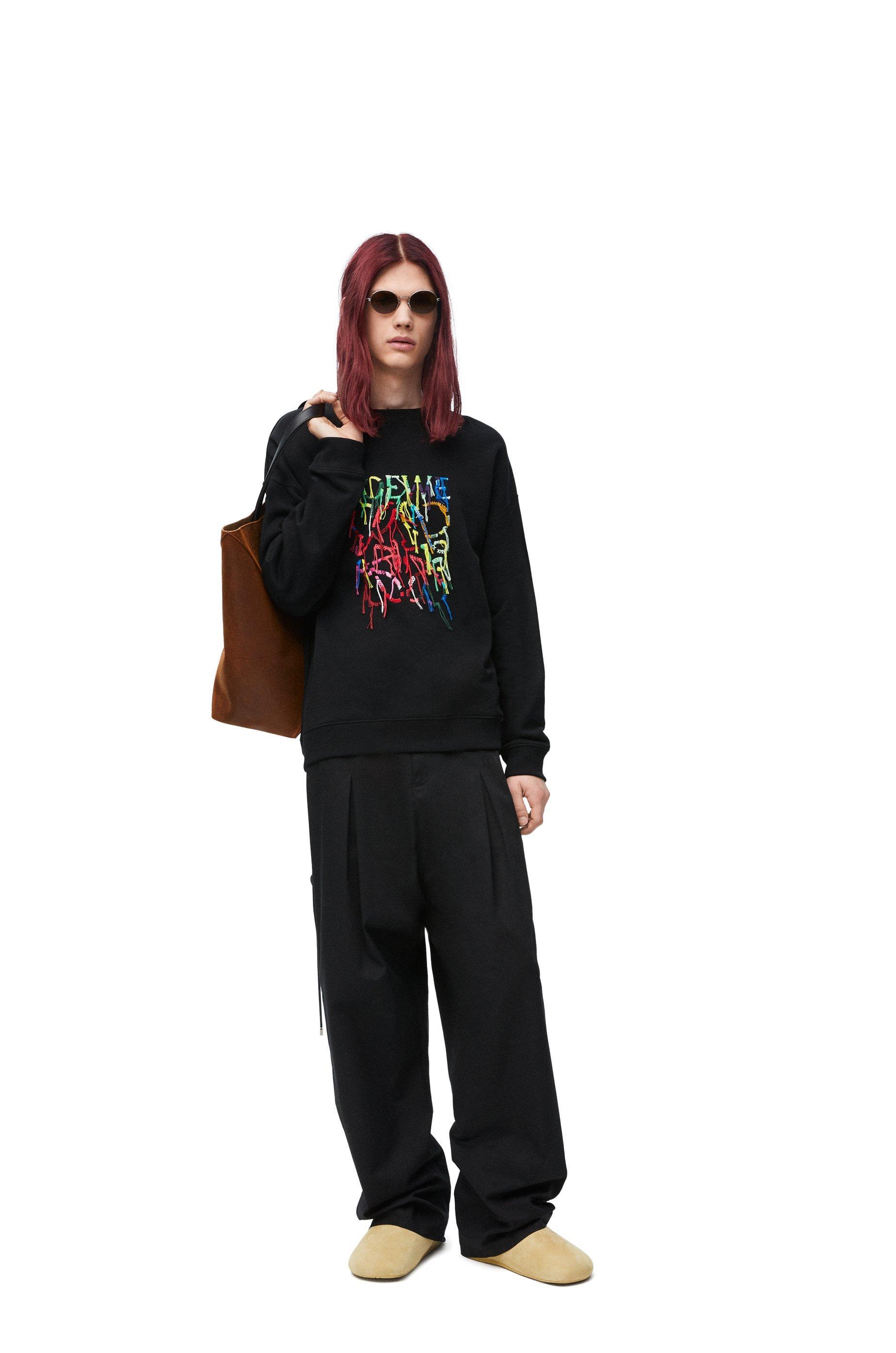 Sweatshirt in cotton Product Image