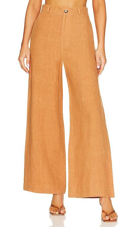 Bardot Enya Linen Pant Size 10, 12, 4, 6, 8. Product Image