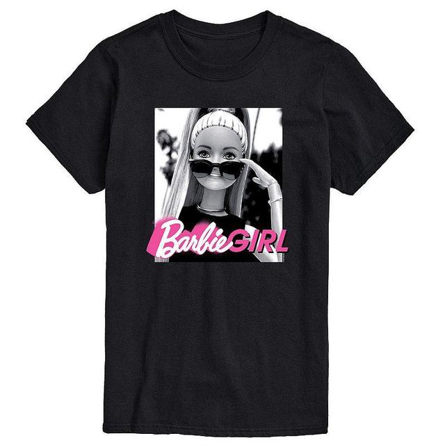 Big & Tall Barbie Sunglasses Graphic Tee, Mens Product Image