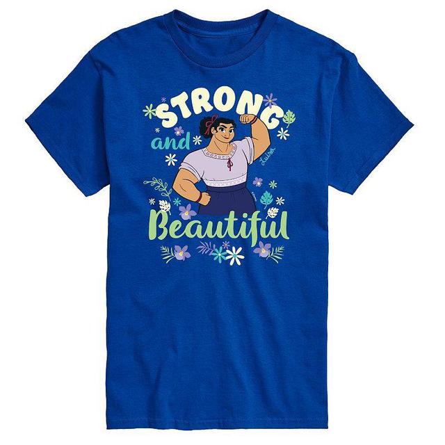 Big & Tall Disneys Encanto Strong Tee, Mens Med Blue Product Image