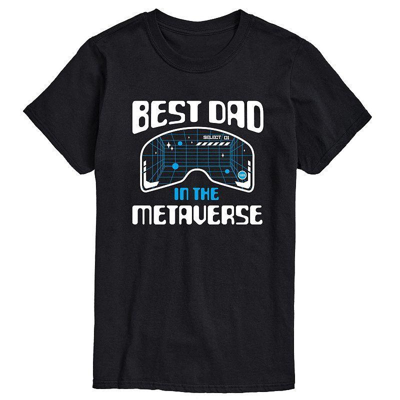 Mens Best Dad in the Metaverse Tee Product Image