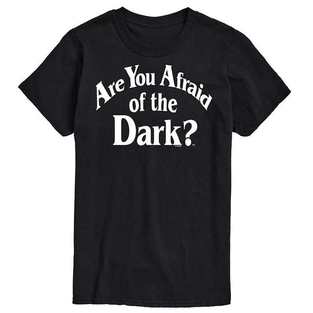 Big & Tall Are You Afraid of the Dark Logo Graphic Tee, Mens Product Image