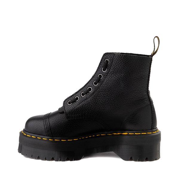 Dr Martens Sinclair flatform zip tumbled leather boots Product Image