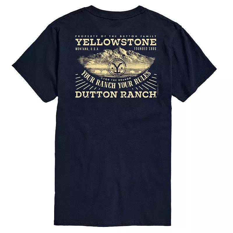 Airwaves Mens Yellowstone Short Sleeve T-shirt Product Image