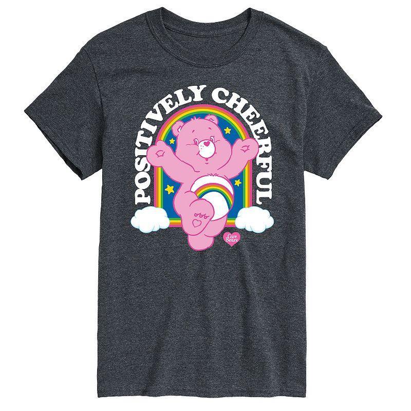 Mens Care Bears Positively Cheerful Graphic Tee Product Image