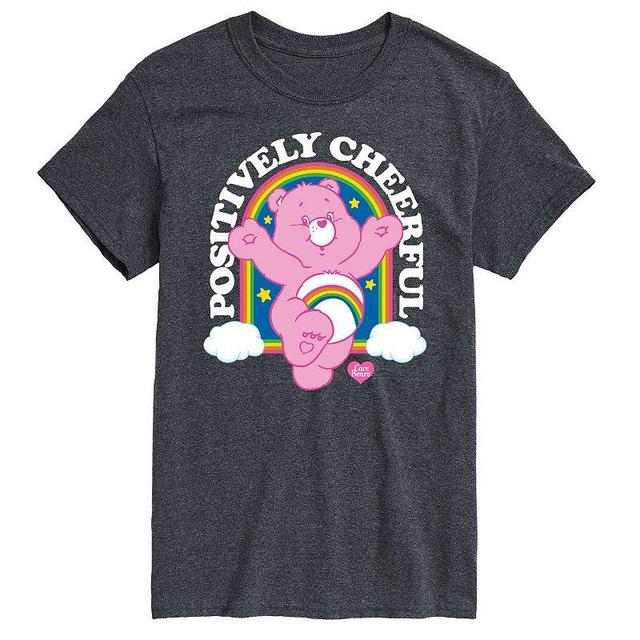 Mens Care Bears Positively Cheerful Graphic Tee Product Image