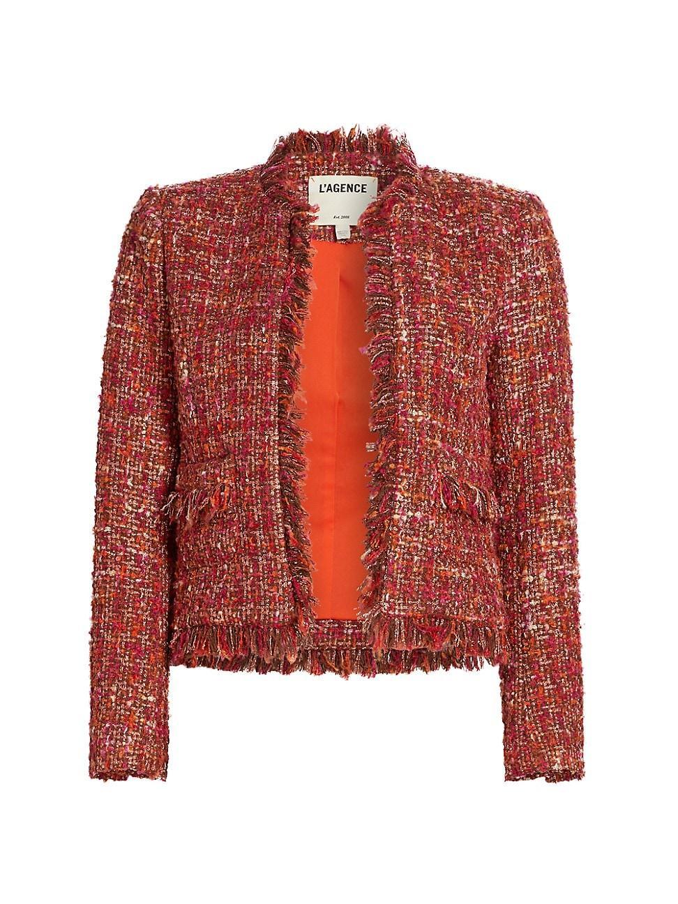 Womens Angelina Tweed Jacket Product Image