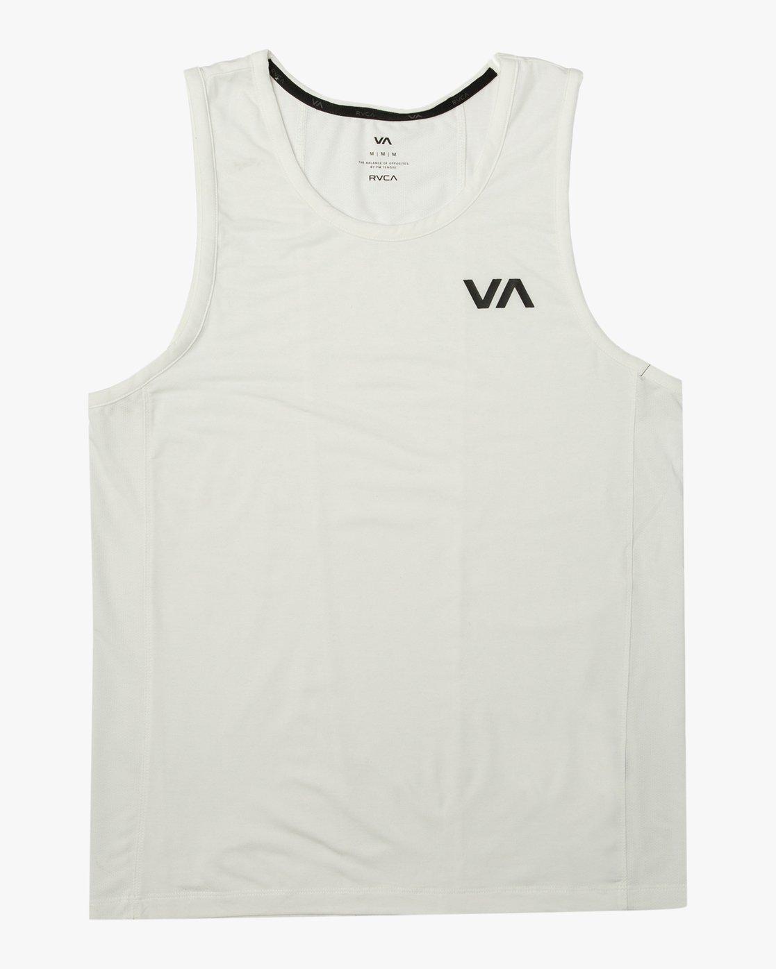 Sport Vent Tank Top - White Product Image