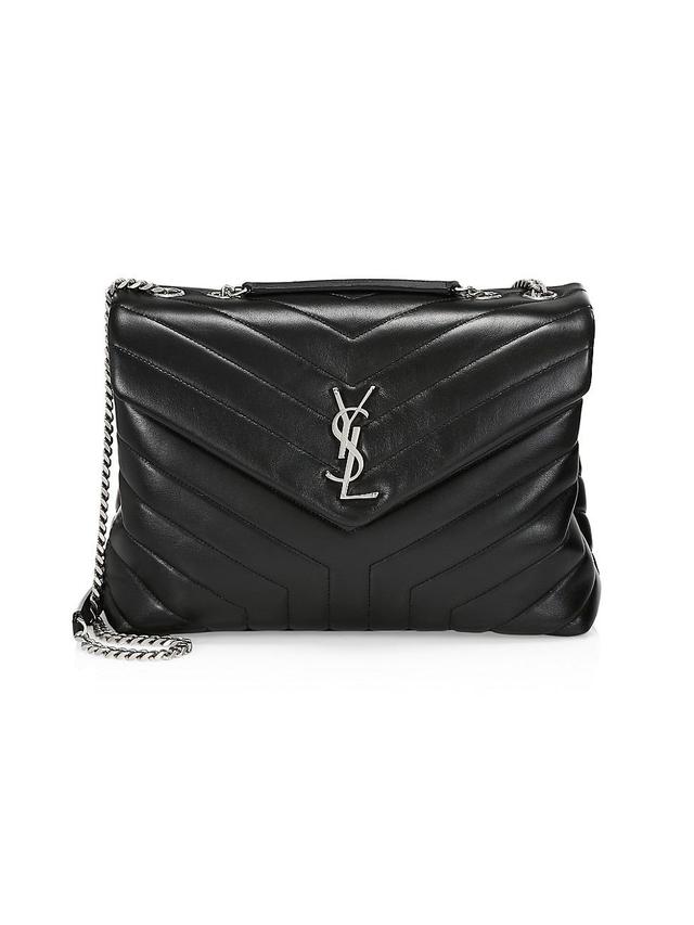 Saint Laurent Loulou Medium Quilted Crossbody Product Image