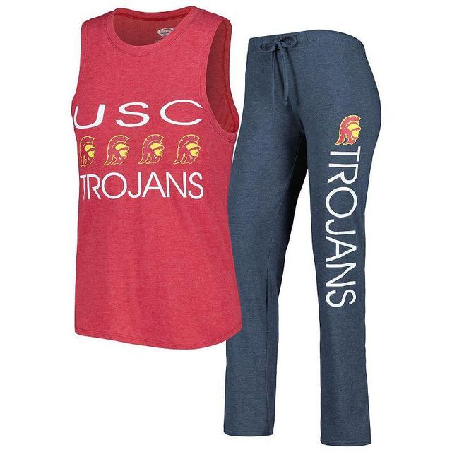 Womens Concepts Sport Charcoal/Cardinal USC Trojans Tank Top & Pants Sleep Set Product Image