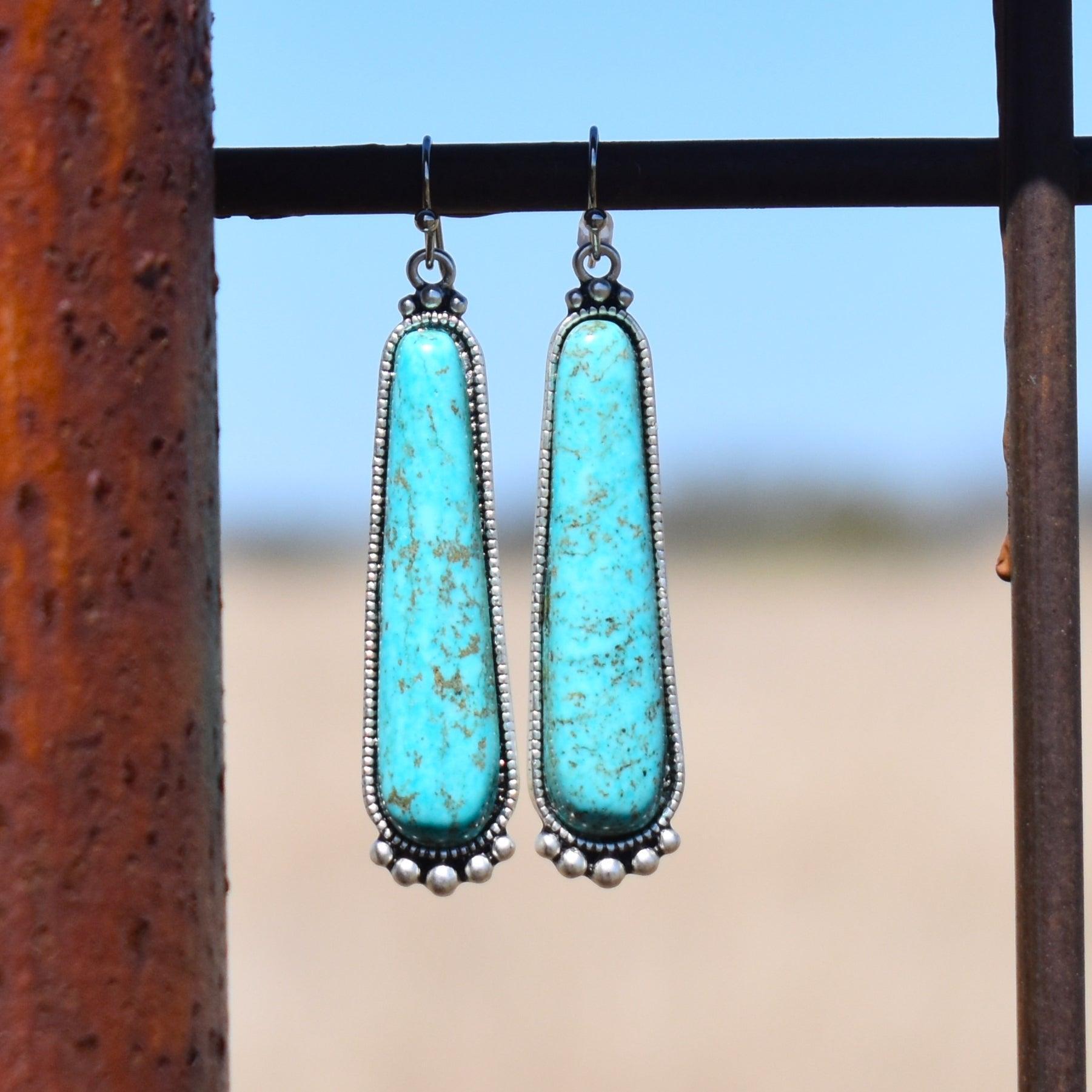 Longmire Turquoise Earrings Product Image