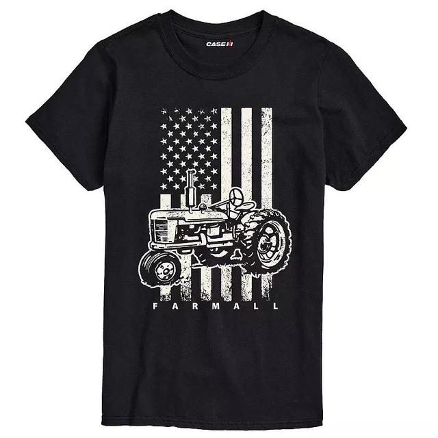 Mens Case IH American Flag Graphic Tee Product Image