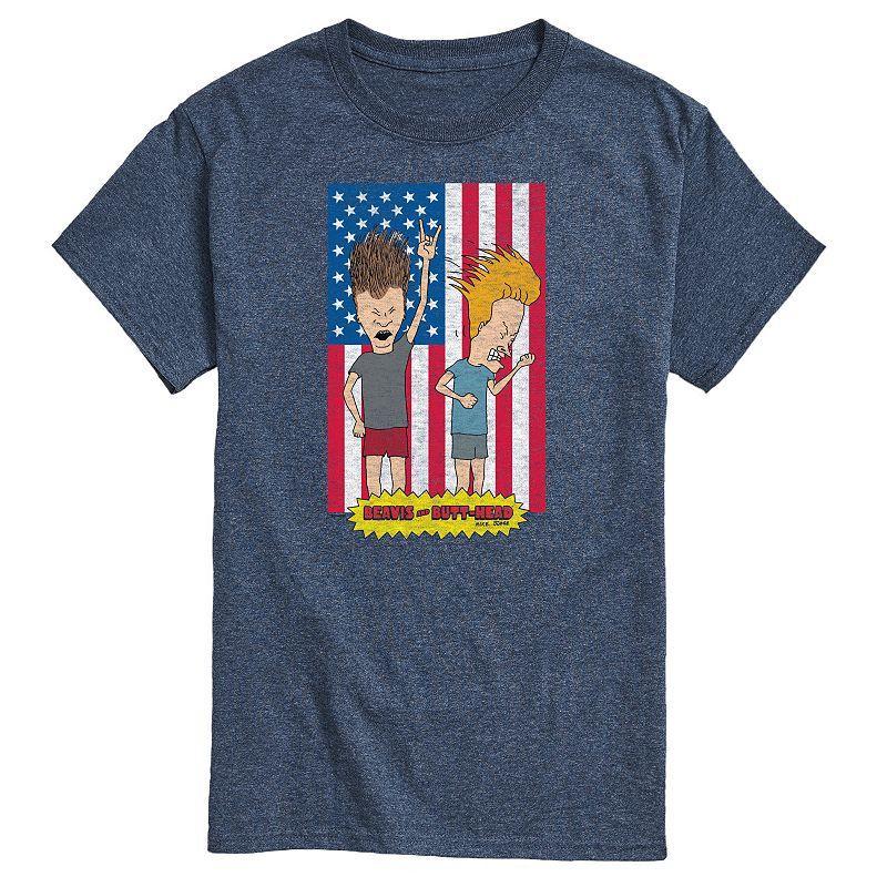 Mens Beavis And Butthead Americana Tee Product Image