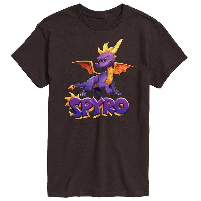 Mens Spyro Pose and Logo Tee Product Image