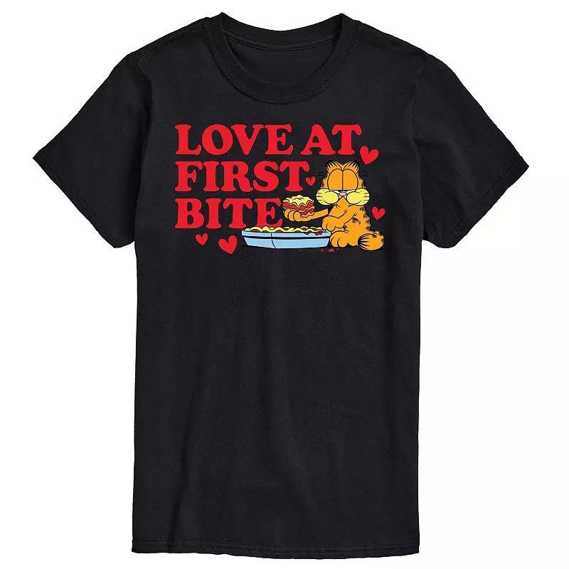 Mens Garfield Love At First Bite Tee Product Image