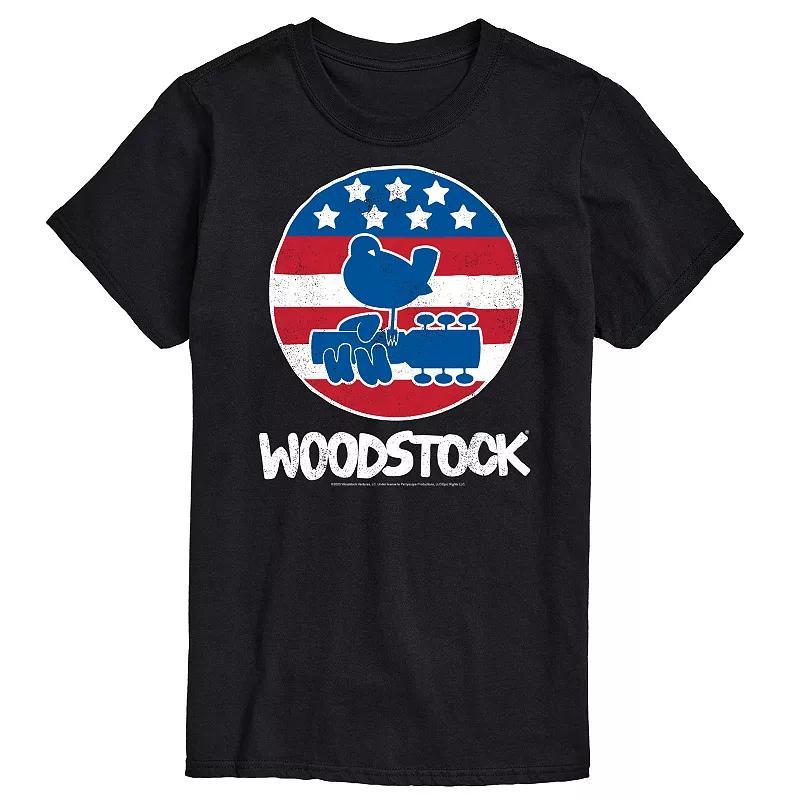 Mens Woodstock Americana Graphic Tee Product Image