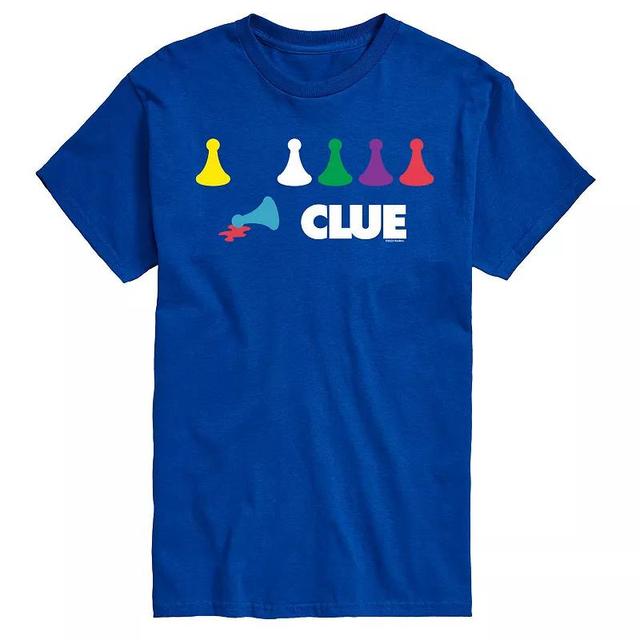 Big & Tall Clue Game Pieces Graphic Tee, Mens Product Image